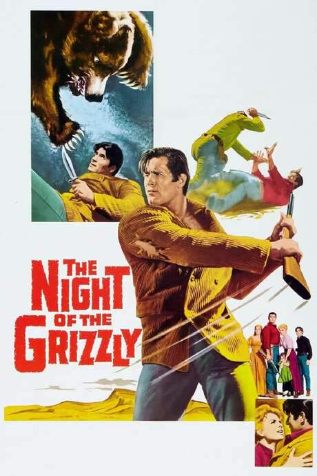 The Night of the Grizzly (1966) movie poster
