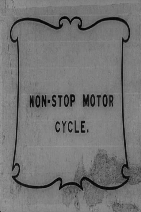 The Non-Stop Motor Bicycle (1908) movie poster