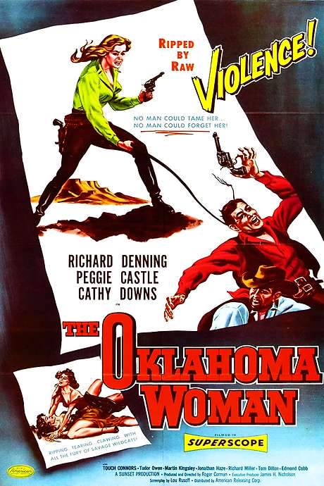 The Oklahoma Woman (1956) movie poster