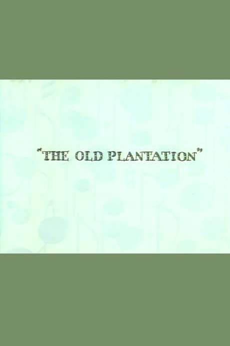 The Old Plantation (1935) movie poster