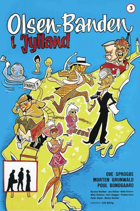 The Olsen Gang in Jutland (1971) movie poster