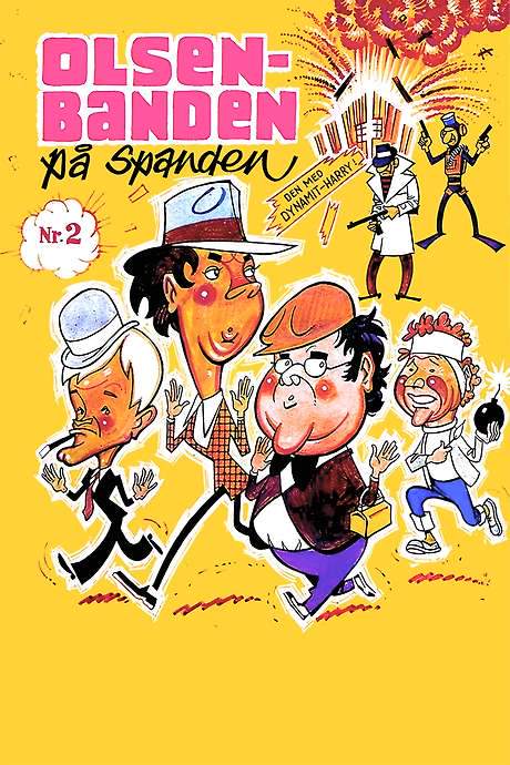 The Olsen Gang in a Fix (1969) movie poster