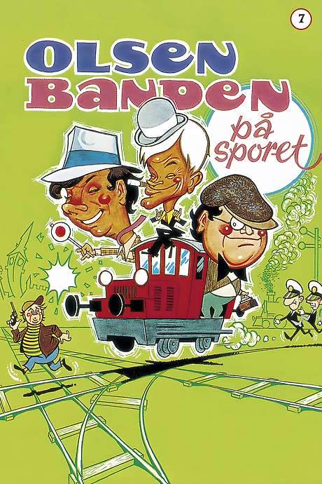 The Olsen Gang on the Track (1975) movie poster