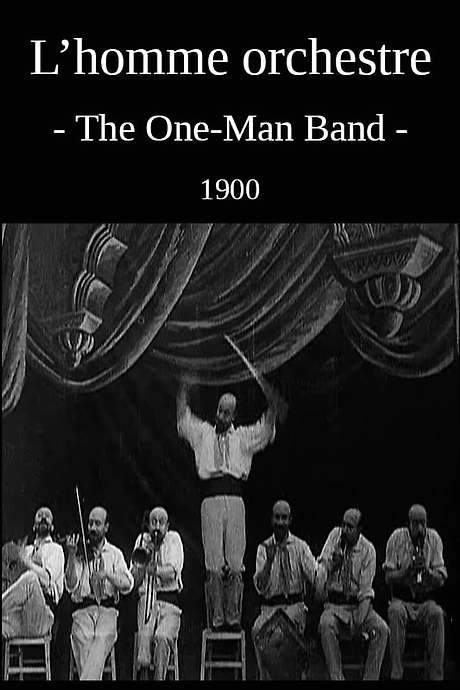 The One-Man Band (1900) movie poster