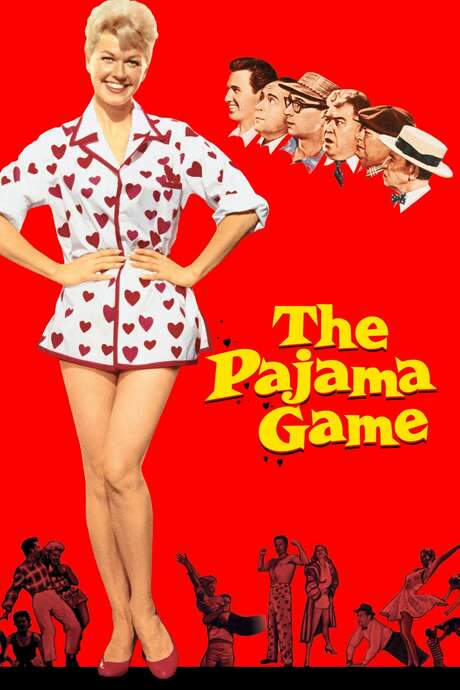 The Pajama Game (1957) movie poster