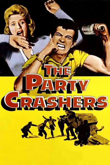 The Party Crashers (1958) movie poster