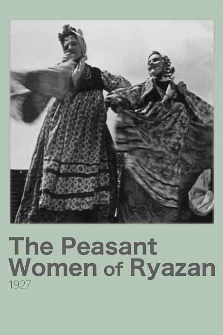 The Peasant Women of Ryazan (1927) movie poster