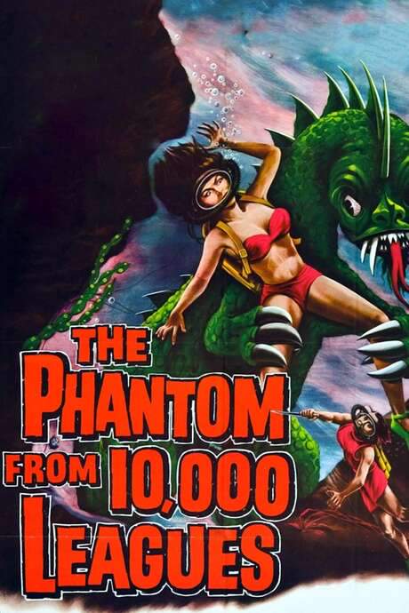 The Phantom from 10,000 Leagues (1955) movie poster