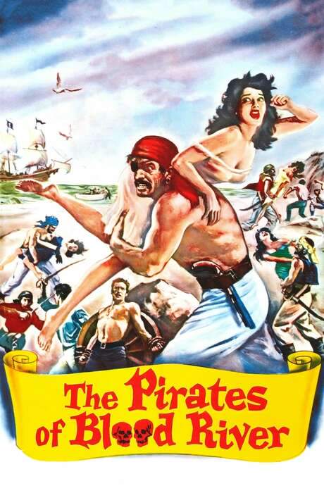 The Pirates of Blood River (1962) movie poster