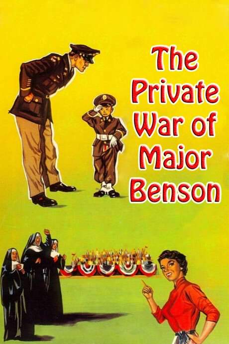 The Private War of Major Benson (1955) movie poster
