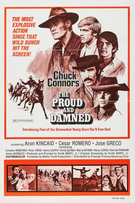 The Proud and Damned (1972) movie poster