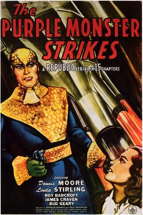 The Purple Monster Strikes (1945) movie poster
