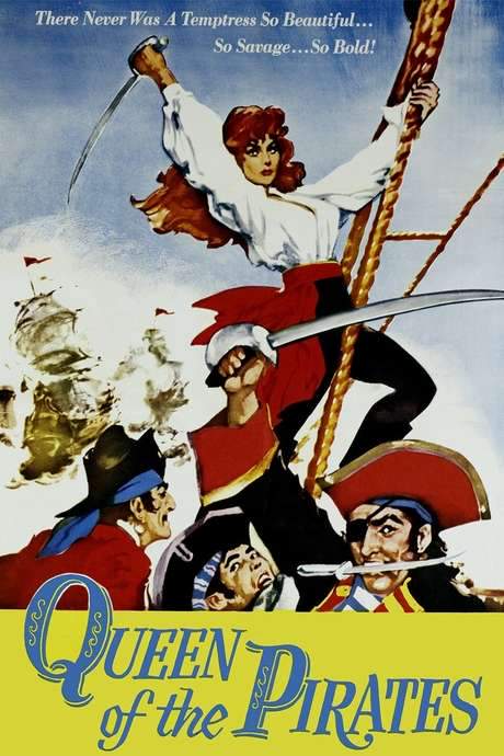 The Queen of the Pirates (1960) movie poster