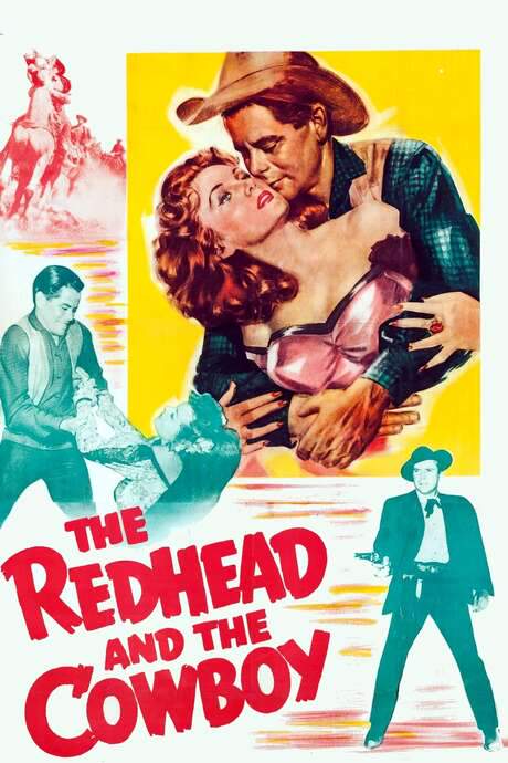 The Redhead and The Cowboy (1951) movie poster