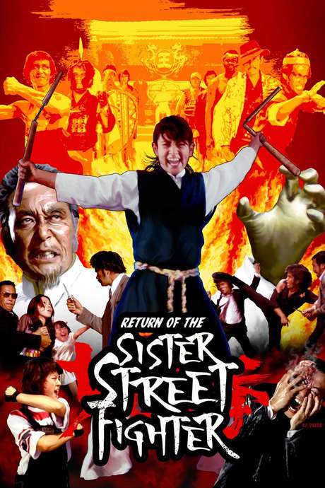 The Return of Sister Street Fighter (1975) movie poster