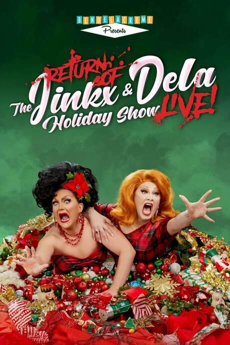The Return of the Jinkx and DeLa Holiday Show Live! (2021) movie poster