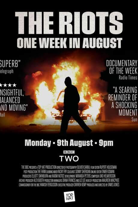 The Riots 2011: One Week in August (2021) movie poster
