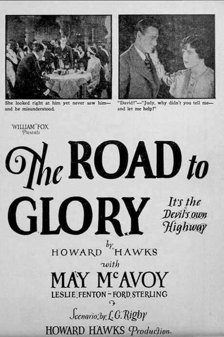 The Road to Glory (1926) movie poster