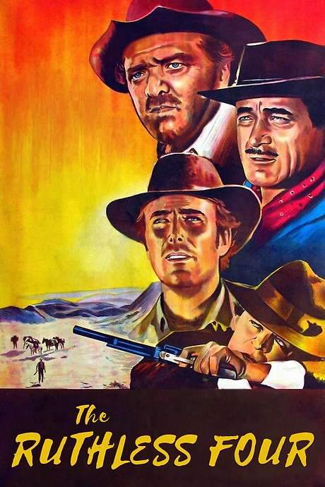 The Ruthless Four (1968) movie poster