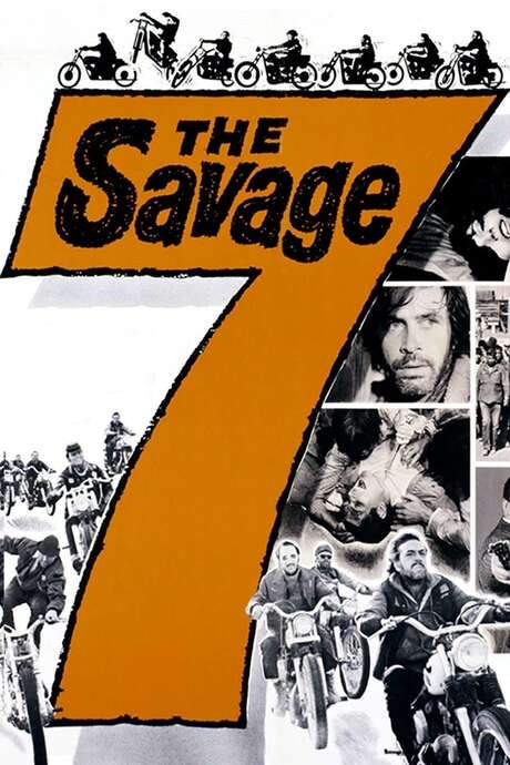 The Savage Seven (1968) movie poster