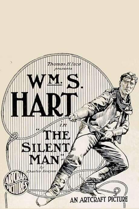 The Silent Man (1917) movie poster