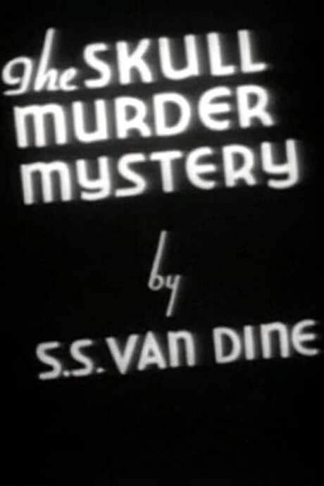 The Skull Murder Mystery (1932) movie poster
