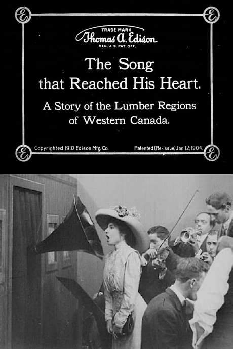 The Song That Reached His Heart (1910) movie poster
