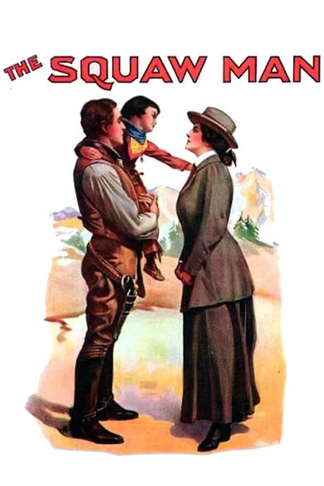 The Squaw Man (1914) movie poster