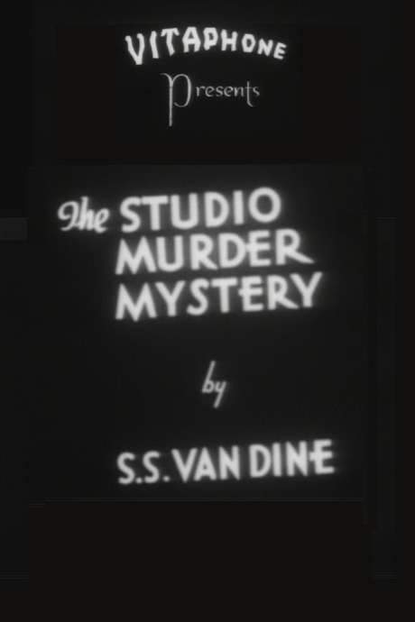 The Studio Murder Mystery (1932) movie poster