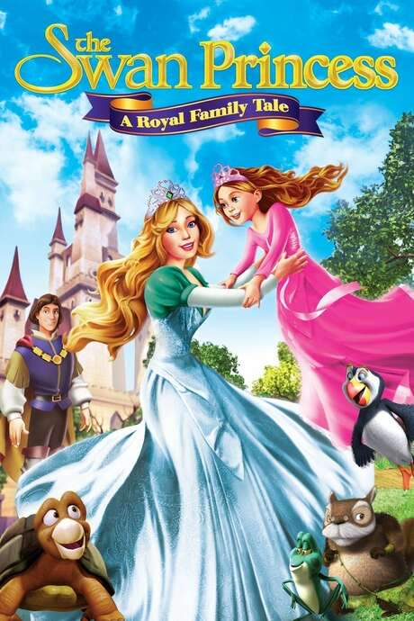 The Swan Princess: A Royal Family Tale (2014) movie poster