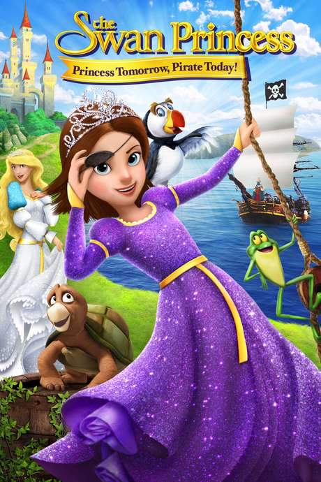 The Swan Princess: Princess Tomorrow, Pirate Today! (2016) movie poster