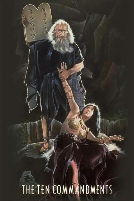 The Ten Commandments (1923) movie poster