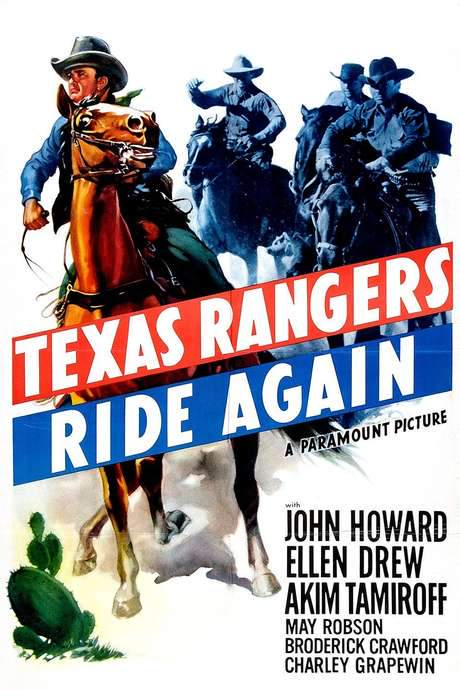 The Texas Rangers Ride Again (1940) movie poster