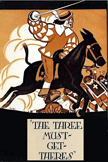 The Three Must-Get-Theres (1922) movie poster
