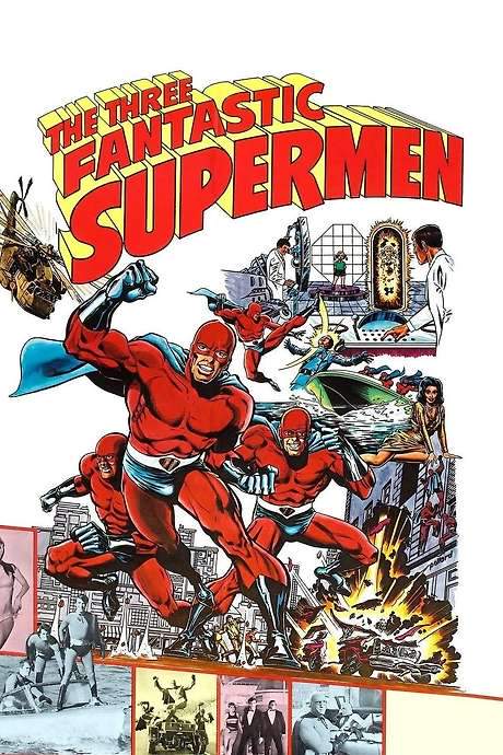 The Three Fantastic Supermen (1967) movie poster