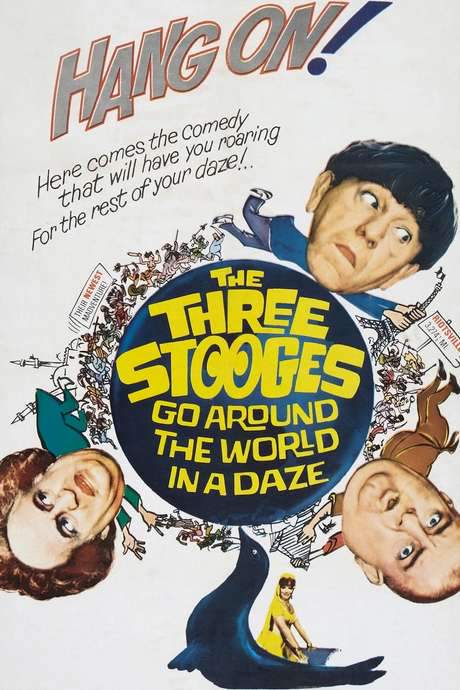 The Three Stooges Go Around the World in a Daze (1963) movie poster