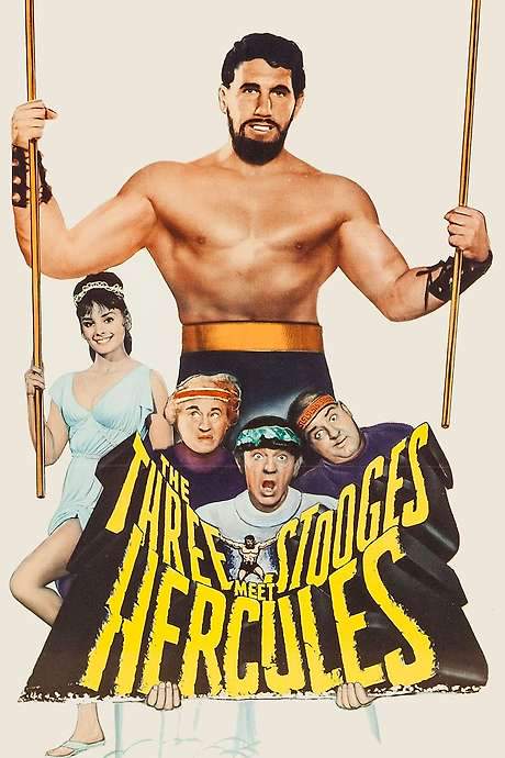 The Three Stooges Meet Hercules (1962) movie poster