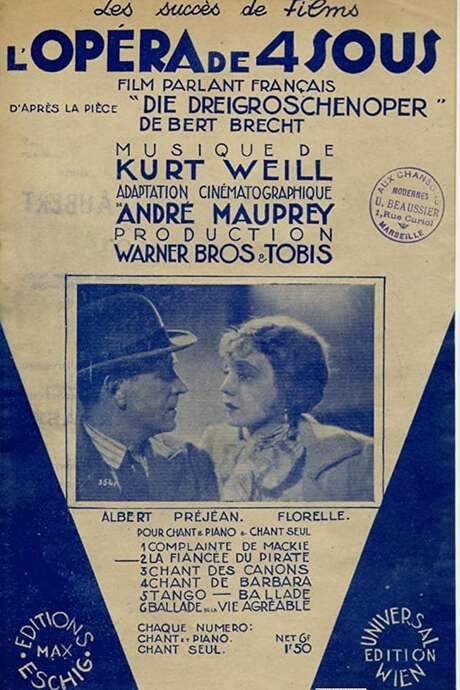 The Threepenny Opera (1931) movie poster