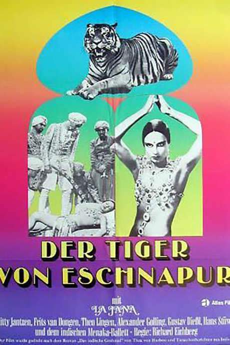 The Tiger of Eschnapur (1938) movie poster