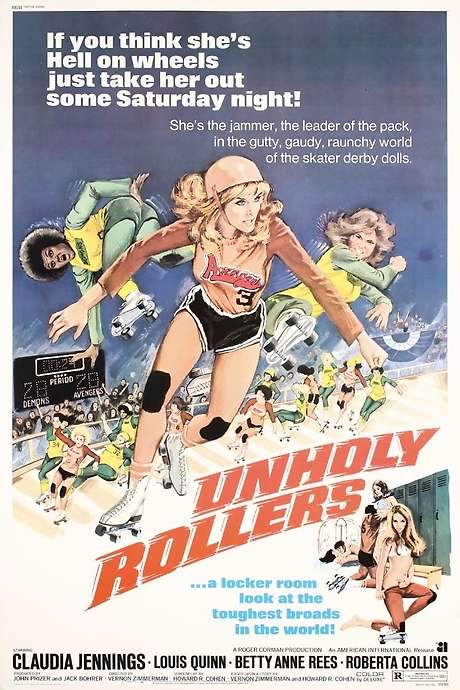 The Unholy Rollers (1972) movie poster