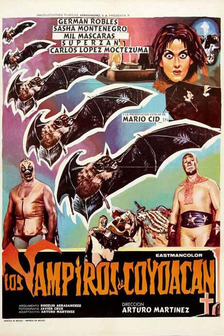 The Vampires of Coyoacan (1974) movie poster