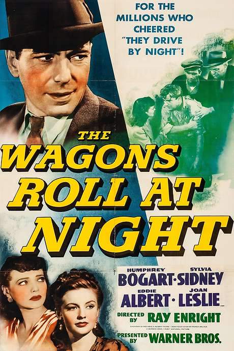 The Wagons Roll at Night (1941) movie poster