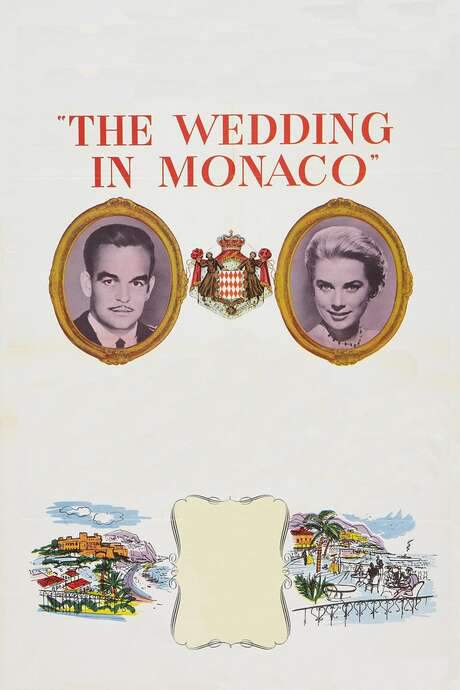 The Wedding in Monaco (1956) movie poster