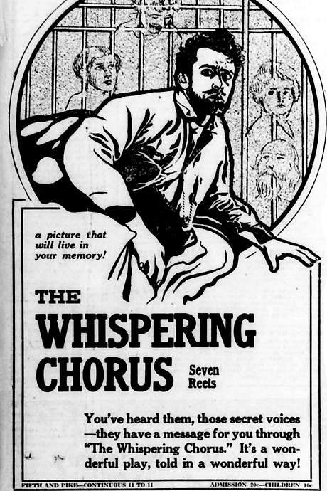 The Whispering Chorus (1918) movie poster