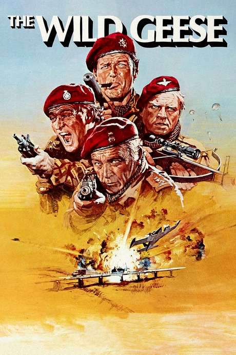 The Wild Geese (1978) movie poster