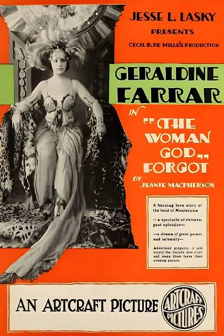 The Woman God Forgot (1917) movie poster