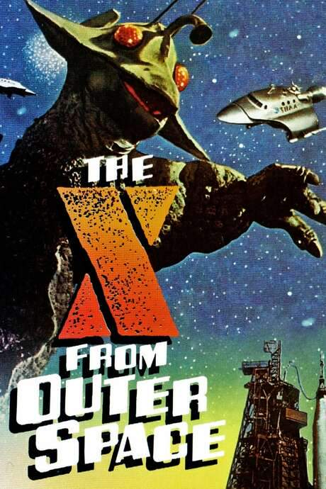 The X from Outer Space (1967) movie poster