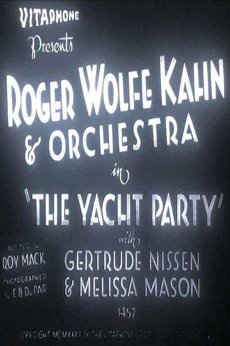 The Yacht Party (1932) movie poster