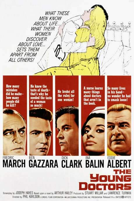The Young Doctors (1961) movie poster