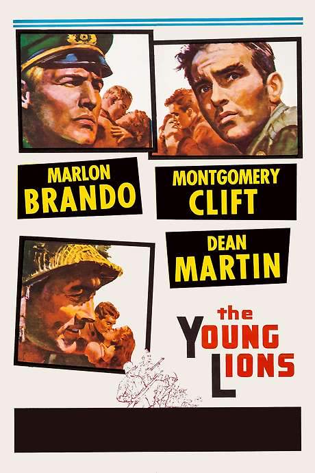 The Young Lions (1958) movie poster